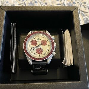 Omega X Swatch Moon Watch.  Mission to Pluto.